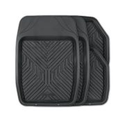 Коврики резиновые Groove с бортиками 4шт черные Autoprofi (TER-150 BK)