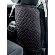 Накидка защитная на спинку сиденья из стеганой экокожи 60x45 см (черная) ZIPOWER AGA (PM6235)