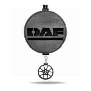 Арома подвеска грузовая DAF с мини-брелоком в черном цвете (КОМПЛЕКТ)