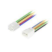 Колодка 5-контакт. серия 2,8мм (мама+папа) с проводом 0,50мм.кв