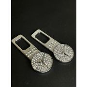 Заглушка на ремень безопасности Mercedes со стразами (1шт)