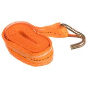 Ремень стяжной с крюками 35мм 3т 3м (оранжевый) СТРОП-ПРО