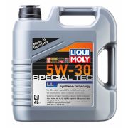 Масло моторное Liqui Moly 5W30 Leichtlauf Special Tec LL SL/CF A3/B4 (4л) (для VW, Opel, MB, BMW) 39