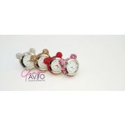 Ароматизатор Часы со стразами (белые)