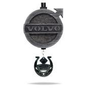 Арома подвеска грузовая VOLVO с мини-брелоком в черном цвете (КОМПЛЕКТ)