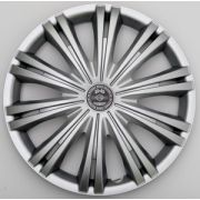 Колпаки декоративные R-16 серебро STAR Гига