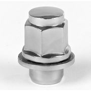 Гайка 12x1.5x37.5  прессшайба, закрытая, хром, ключ 21мм 723845 Cr