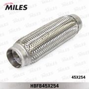 Гофра глушителя MILES (HBFB45X254) 45x254