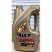 Масло моторное ROLF 3-Synthetic 5W40 ACEA A3/B4 синтетическое пластик (4л)