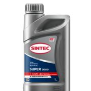 Масло моторное Sintec 10W40 супер SG/CD п/синт. пластик (1л) 801893