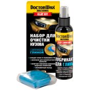 Набор для очистки кузова с синтетической глиной 100 г/118мл Doctor Wax (DW8494)