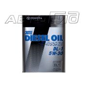 Масло моторное TOYOTA 5W30 DL-1 Diesel (4л) для двигателей с сажевым фильтром